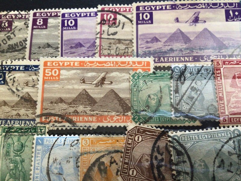 Egypt Vintage used  Stamps  Ref 63226 