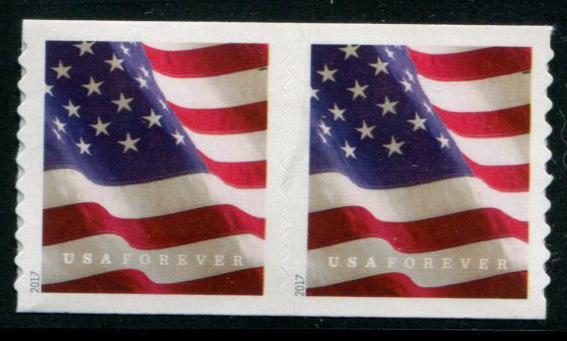5159 US (49c) US Flag SA coil, MNH pr