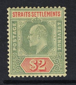 Straits Settlements SG# 166 Mint Hinged - S20382