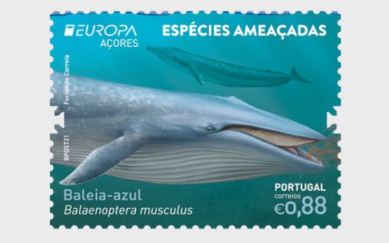 2021 Azores Blue Whale - Europa (Scott NA) MNH