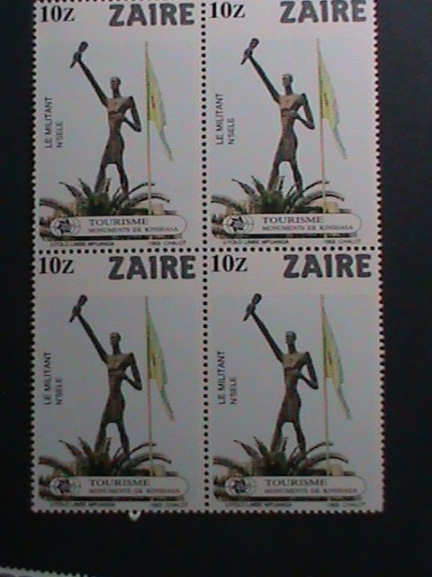 ​ZAIRE-1983 SC# 1115-20-WORLD FAMOUS  KINSHASA MONUMENTS -MNH BLOCK VERY FINE