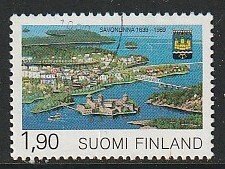 1989 Finland - Sc 800 - used VF - 1 single - Savonlinna Municipal Charter