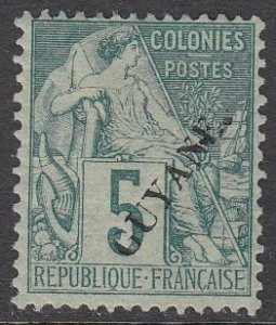 French Guiana 21 MH CV $47.50