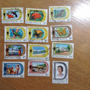 Dominica  # 268-79  Used