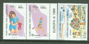 Turkish Republic of Northern Cyprus #245/435 Mint (NH) Multiple (Europa)