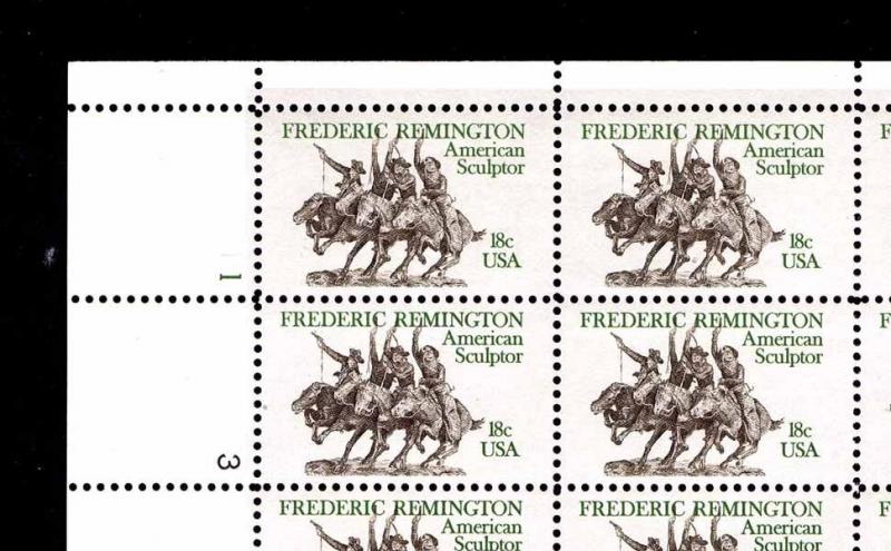 U.S. #1934 Frederic Remington - Sheet of 50 - OGNH - - VF - CV$17.95 (ESP#524)