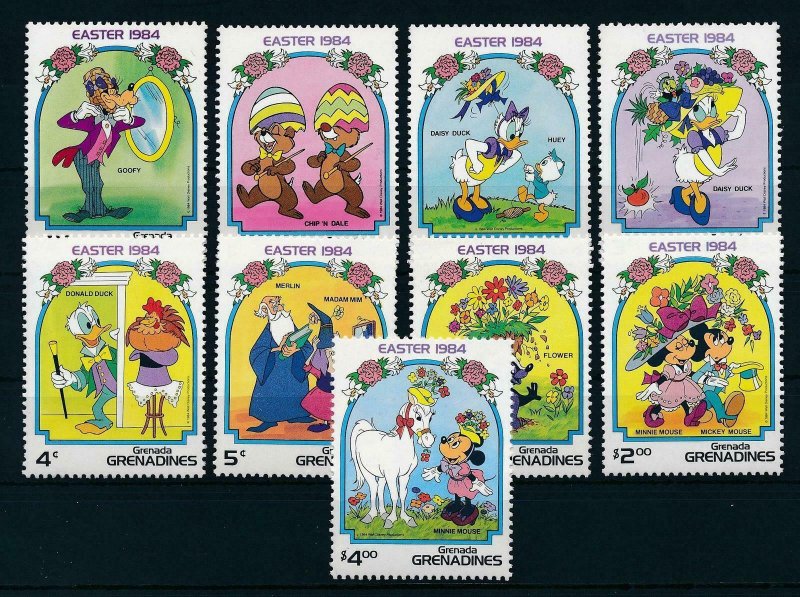 [22436] Grenada Grenadines 1984 Disney Characters Easter MNH