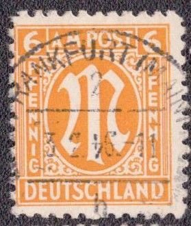 Germany Allied Occupation - 1945 3N5a Used