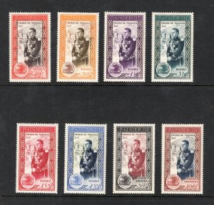 Monaco - Sc# 247 - 252 + C34, C35 MH/MLH       -         Lot 1225085