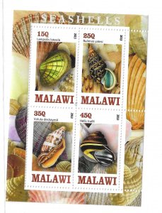 Malawi 2013 Seashells S/S MNH C16