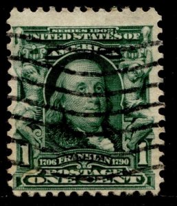 US Stamps #300 USED FRANKLIN ISSUE - VERY NICE