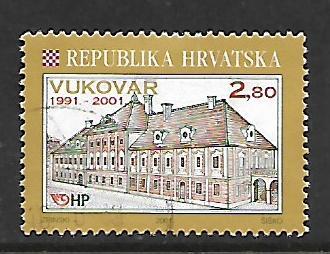 CROATIA, 456, USED, ELTZ CASTLE, VUKOVAR