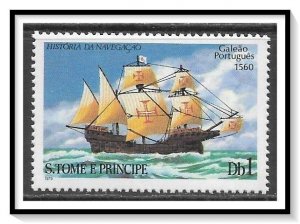 St Thomas #535 History Of Navigation MNH