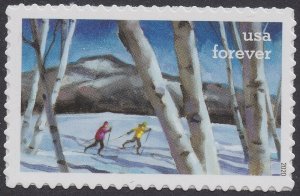 US 5475-5479 5479a Enjoy the Great Outdoors forever sheet (20 stamps) MNH 2020