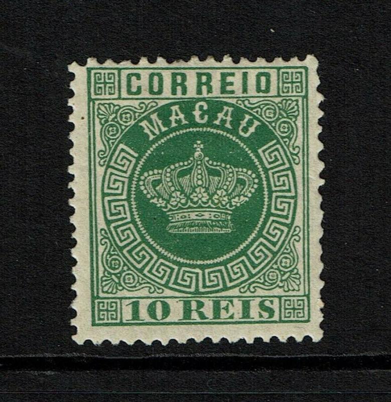 Macao SC# 3, Mint Hinged, Hinge Remnants, some gum creasing - S8297