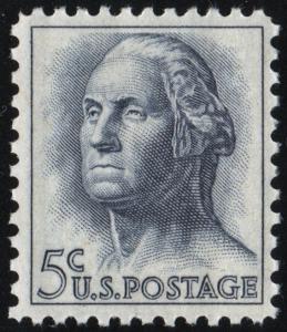 SC#1213 5¢ Washington Single (1962) MNH