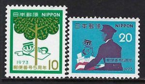 Japan 1143-44 MNH O485