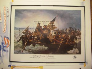 Scott 1686-89, American Bicentennial Souvenir Sheets, Mounted on White Ace pages