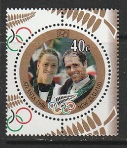 1996 New Zealand - Sc 1383 - MNH VF - single - Olympics Loader/Tait