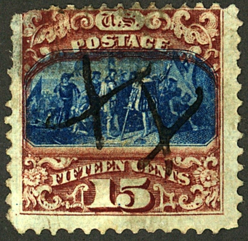 U.S. #118 USED THIN