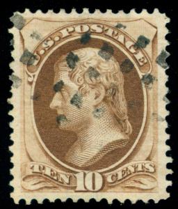 MOMEN: US STAMPS #161 USED XF