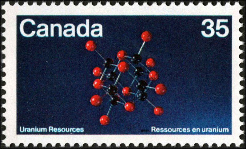 Canada #865, Complete Set, 1980, Minerals, Never Hinged