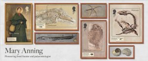 Great Britain 2024 MNH Stamps Souvenir Sheet Dinosaurs Fossils