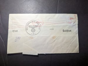 1941 Censored USA Airmail Cover Greenbelt MD to Ostmark Germany
