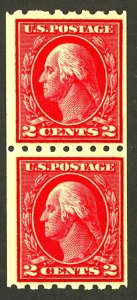 U.S. #411 MINT PAIR OG NH