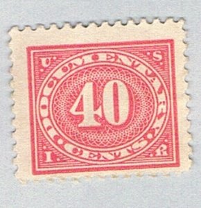 US R237 MNG Revenue 40c 2 1917 (BP80741)