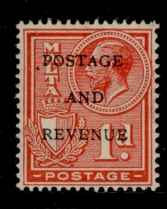 MALTA GV SG176, 1d rose-red, M MINT.