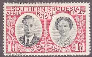 Southern Rhodesia 66 Royal Visit 1947