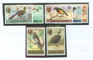 Sierra Leone #463/467/464a-469a Mint (NH) Single