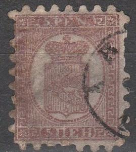 Finland #6 F-VF Used CV $170.00   (A6277)