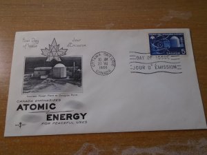 Canada  #  449  FDC Rose Craft