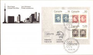 Canada, Worldwide First Day Cover, U.P.U. Universal Postal Union