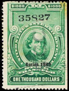 U.S. REV. DATED GREENS RD309  Used (ID # 111721)