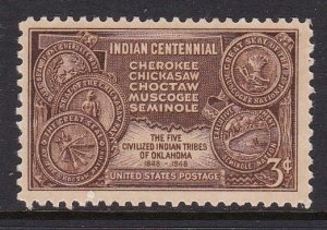 972 Indian Centennial MNH