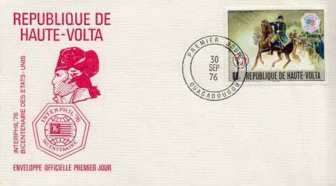 French West Africa, First Day Cover, Americana