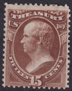 #O79 Mint NG, Fine+, Small tear (CV $140 - ID43627) - Joseph Luft