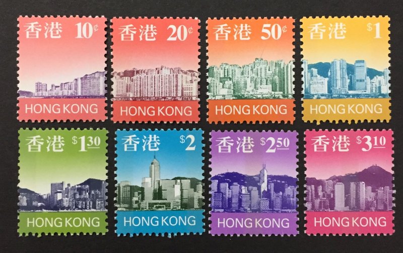 Hong Kong 1997 #763//74(8), Hong Kong Skyline, MNH.