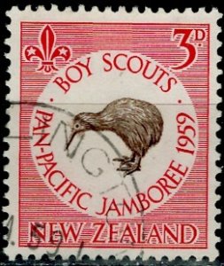 New Zealand; 1959: Sc. # 326: O/Used Cpl. Set