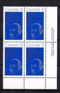 Canada 611 MNH block  (B)