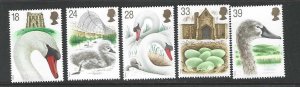 Great Britain 1473-1477 MNH Complete SCV$5.15