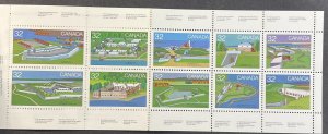 Canada #983-992, 1050-1059 (#992a,1059a) MNH Booklets - Forts 1983-1985 [R1063]