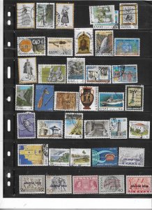 GREECE COLLECTION ON STOCK SHEET MINT/USED