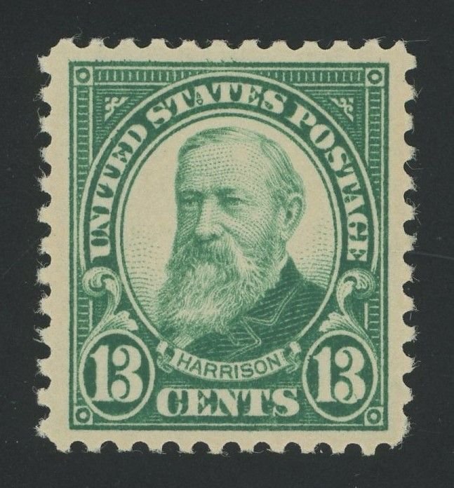 USA 622 - 13 cent Harrison perf 11 flat plate - VF/XF Mint never hinged