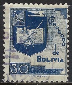 Bolivia 258 VFU 581C-1
