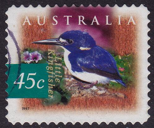 Australia - 1997 - Scott #1537 - used - Bird Kingfisher