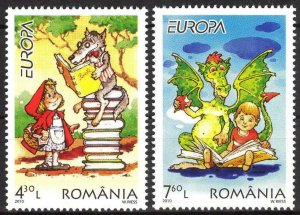 Romania 2010 Europa CEPT Children Books Set of 2 MNH